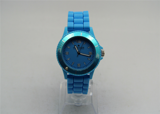プラスチック シリコーンの日本 Movt 氷の時間腕時計/子供は腕時計を凍らします
